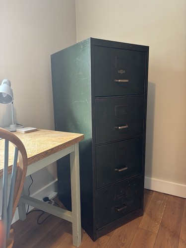 Green milners vintage filing - milners,