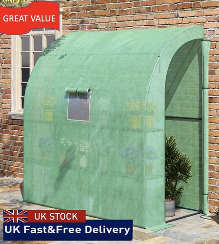 Greenhouse walk lean to - walk-in,