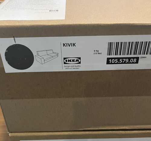 Ikea kivik seater sofa - seater,