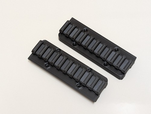 Double picatinny barrel rail - double,