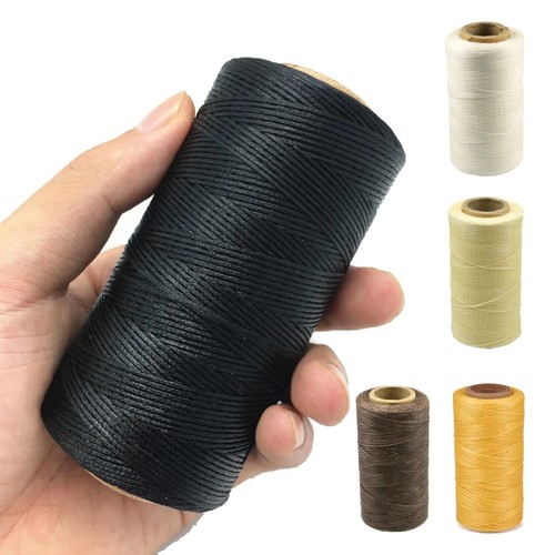 260m waxed nylon - nylon, leather