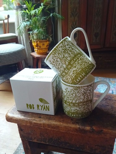 Rob ryan mug pair - 2x,