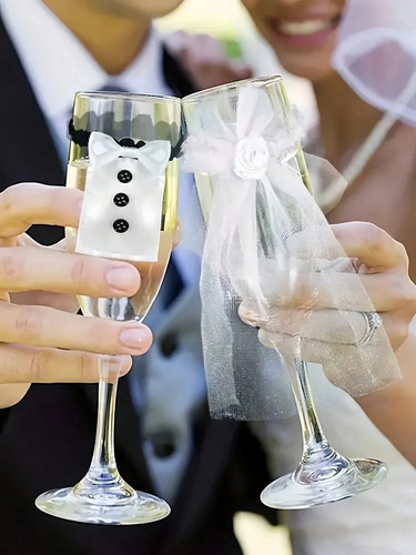 2pcs diy bride - diy, groom