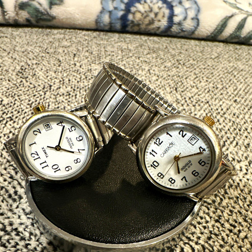 Timex carriage lot watch white - lot,