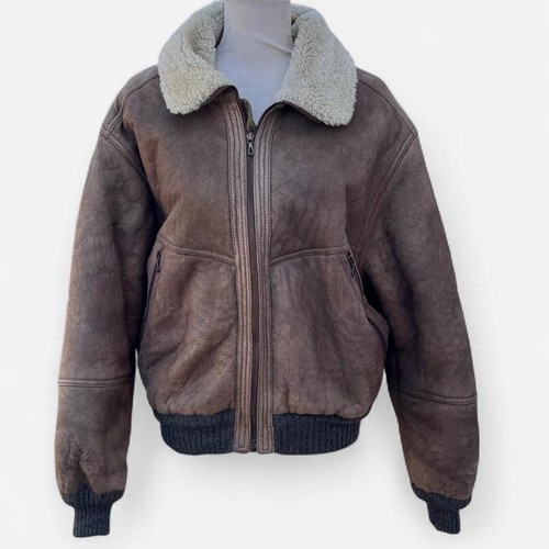 Vintage sheepskin shearling - sheepskin,