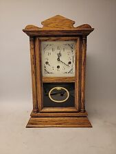 Vintage Colonial Zeeland Mantel Clock Solid Oak Mantel Clock One Owner Serviced