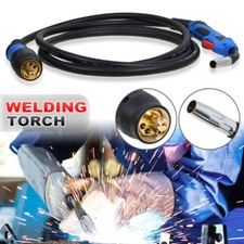 MIG Welding Torch MB15AK Gas Shielded Welding Torch Euro Connector for Welder UK