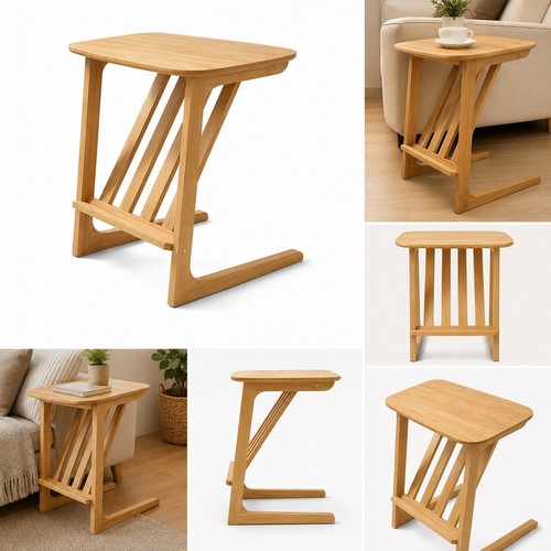 Shaped coffee table - table, with