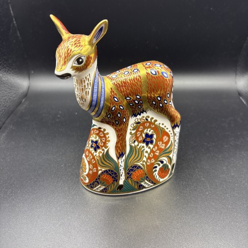 Royal crown derby fawn - crown,