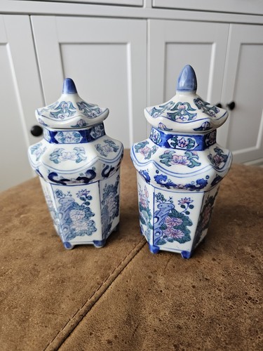 Vintage chinese hexagonal - vintage,