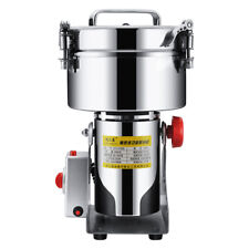 Electric Grain Grinder Commercial Spice Grinder Stainless Steel 25000 U/min