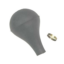 Black Rubber Bulb Shape Fits