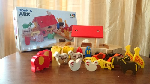 Wooden noah ark toy plan - noah's,