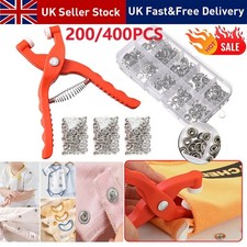 200/400PC Snap Fasteners Set