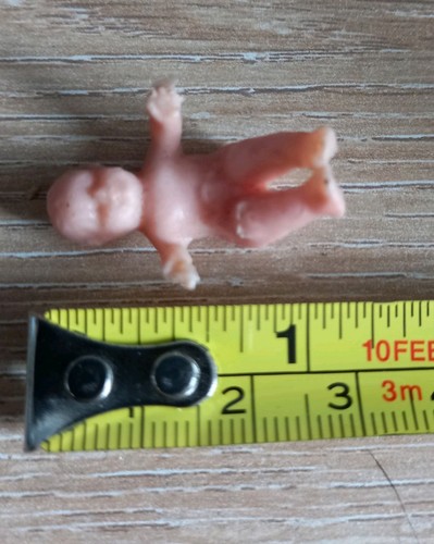 Vintage tiny plastic - vintage, doll