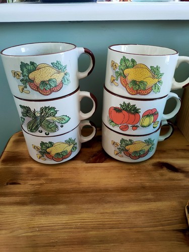 Vintage soup bowls - 6x,