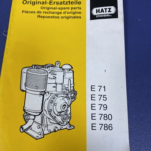 Hatz diesel engine - engine, parts
