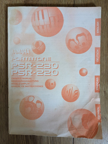 Yamaha portatone psr - psr-230, /