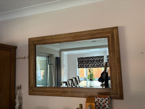 Rustic brown mango - mango, framed