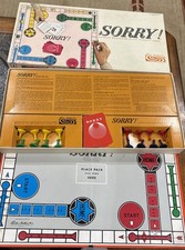 Sorry! Rare Vintage 1964 Parker Brothers Board Game Complete EUC