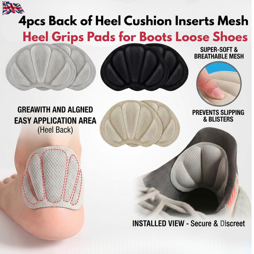 4pcs back heel cushion - back, of