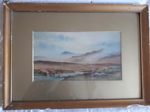 Antique original watercolour - original,