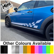 MINI CHECKERED SIDE STRIPES