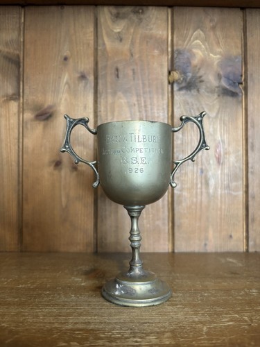 1926 vintage silver plate