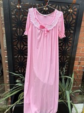 Vintage Caprice Pink Nylon Slip Large Size