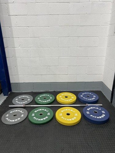 100kg 6ft 15kg barbell - +6ft,