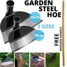 Heavy-Duty Garden Hoe Steel