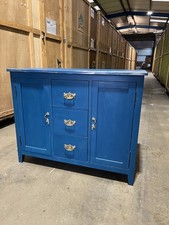 Sideboard Finished In Blue