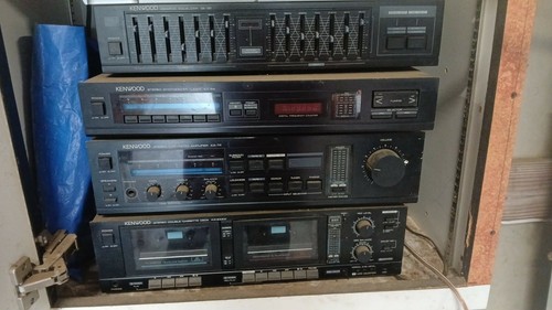 Vintage kenwood stereo - vintage, stack