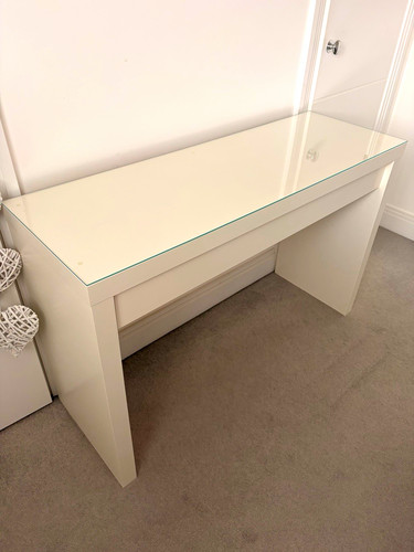 Ikea malm white dressing table - ikea,