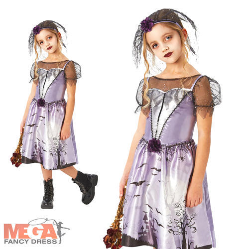 Girls gothic bride - girls,