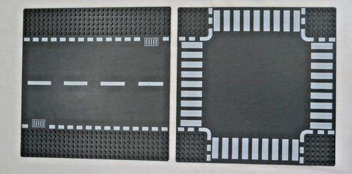 Lego grey baseplates base - x,