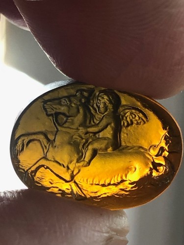 Grand tour intaglio cameo - intaglio, gem