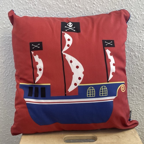 Pirate ship cushion square - pirate,