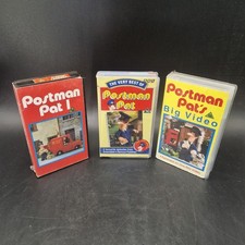 Postman Pat VHS Video Tapes Bundle X 3 postman pat 1 best of and pats big video
