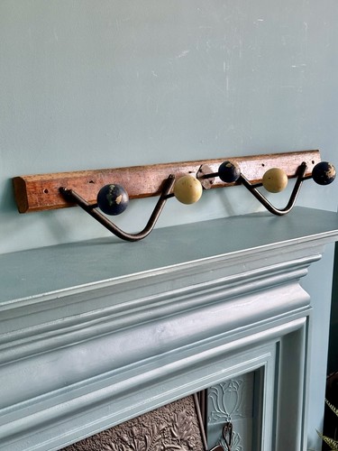 Vintage atomic coat hooks - atomic, rack