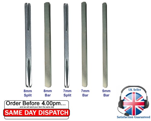 Door handle spindle bar plain - door,