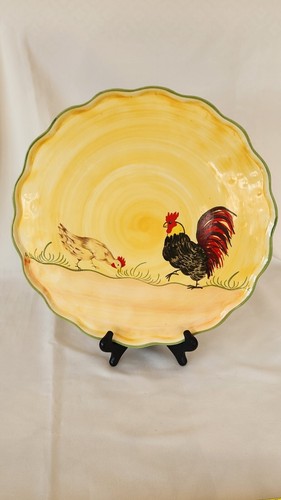 Vintage rooster hen - rooster, &