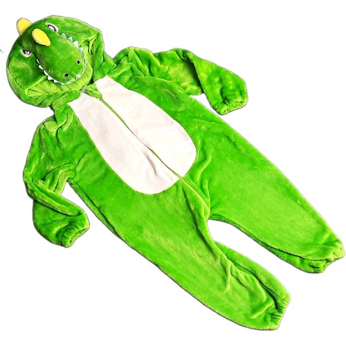 Hooded full zip - full, dinosaur