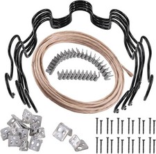 Tanstic 67Pcs 16 Inch Couch Spring Repair Kit, Sofa Upholstery A Kit 