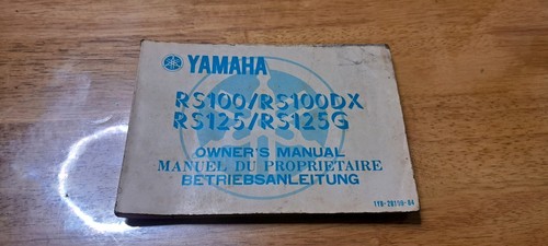 Genuine yamaha rs100 rs100dx - yamaha, rs100/rs100dx