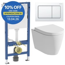 Rimless Wall Hung Toilet Pan