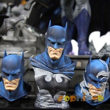 Bat Man Blue Hush Dark Knight Bust Statue Resin Figure Model Display