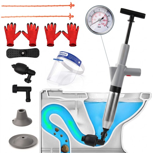 Drain blaster air plunger for - drain,
