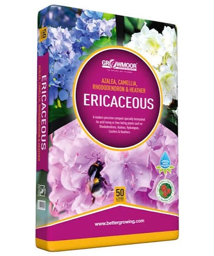 Growmoor ericaceous compost - growmoor,