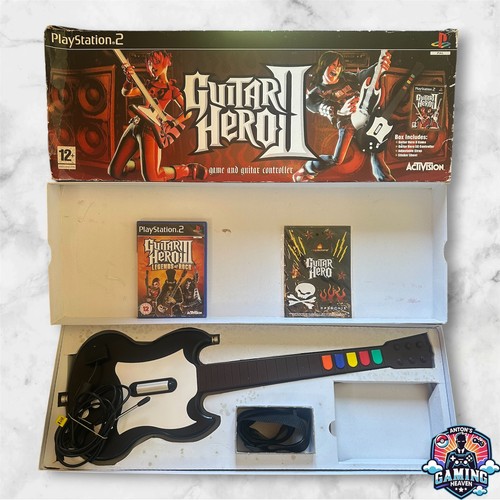 Ps2 boxed guitar - guitar, hero